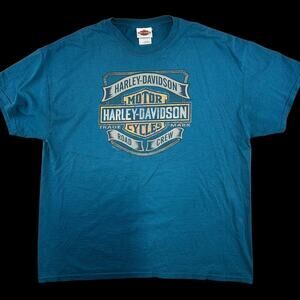 Harley Davidson Road Crew 2015 El Paso Texas Short Sleeve Tshirt Mens XL